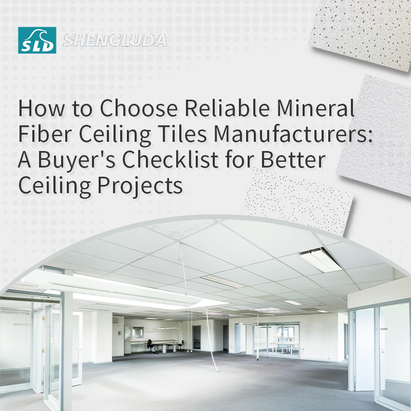 How to Choose Reliable Mineral Fiber Ceiling Tiles Manufacturers: A Buyer's Checklist for Better Ceiling Projects