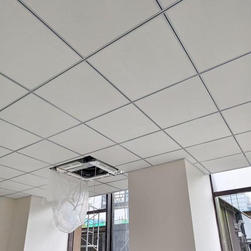 Cleanroom White Anti-bacteria Smooth Mineral Fiber Ceiling Tile