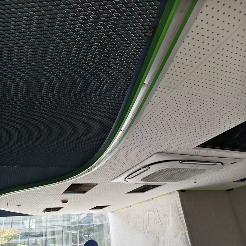 Perforated Mineral Fiber Ceiling Tiles | Art Carved Design
