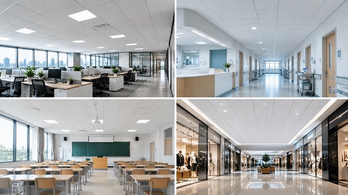 Mineral Fiber Ceiling Solutions for Various Industries