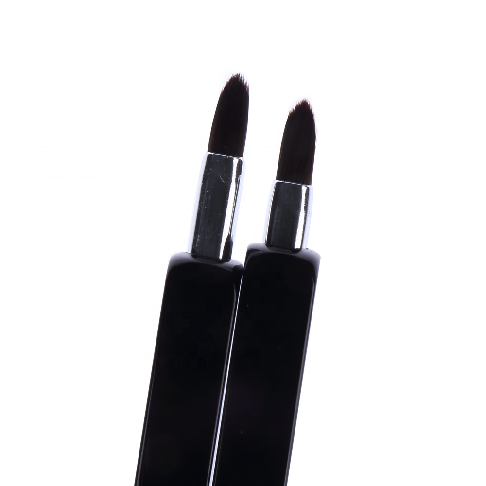 Travel Makeup Cosmetic Lipstick Gloss Brush Applicator