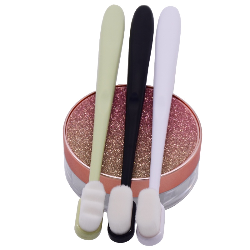 Professional Deluxe Oval Toothbrush Makeup Brush Set