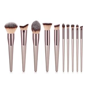 Naturlig syntetisk makeup Brushe-set av hög kvalitet