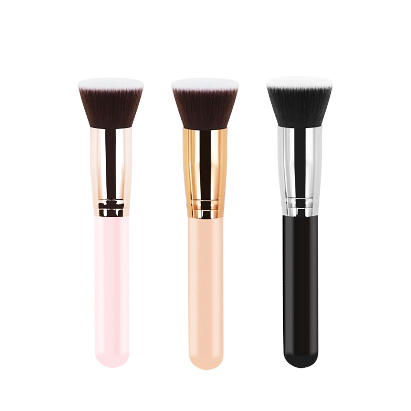 långa handtag kaubkiborstar för flytande foundation Sunless Tanning Treatment Body Brush Självbrunande blandningsborste