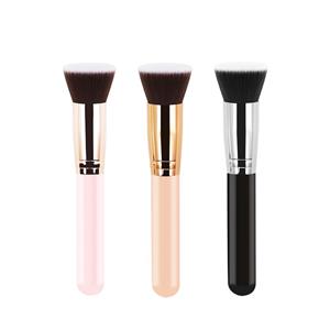 Kaubki-borstels met lange steel voor vloeibare foundation Sunless Tanning Treatment Body Brush Zelfbruiner Blending Brush