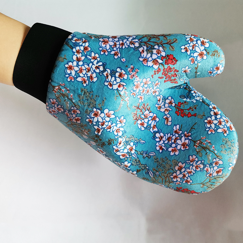 Китай персонализированная рукавица из искусственного загара, производитель