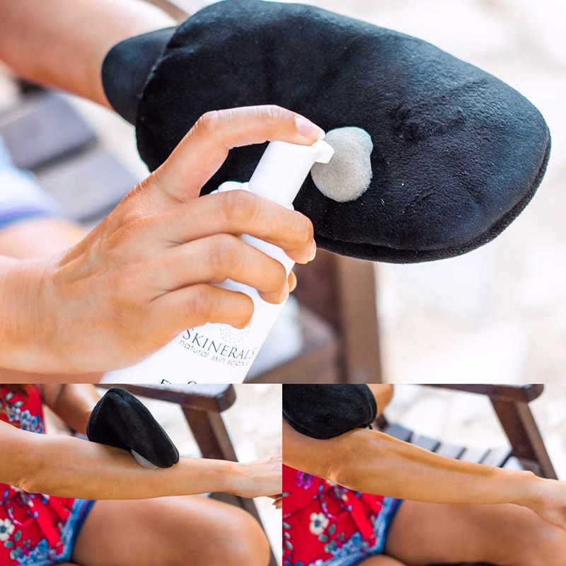 Китай Рукавицы для тела Sunless Tanning Treatment, персонализированные рукавицы для искусственного загара, производитель
