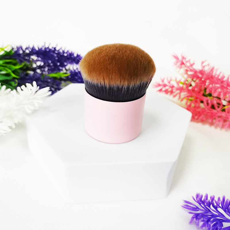 pink makeup brushes vegan makeup kabuki brushes