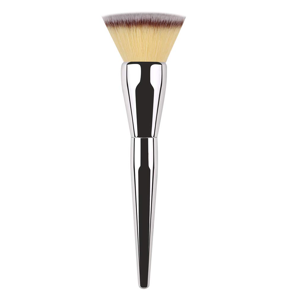 Flat Top Foundation børste med større pudderbørste holdbar kabuki makeup børste