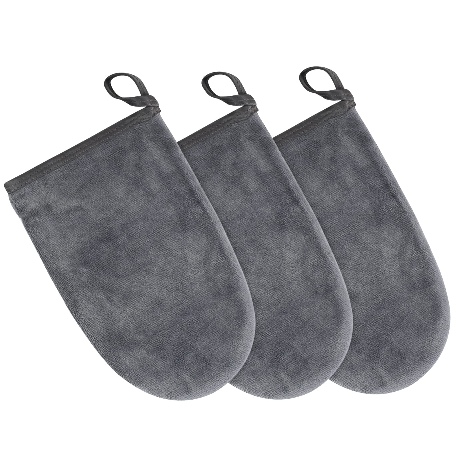 Hottest microfiber Reusable Makeup Remover mitts