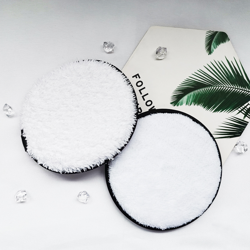 Reusable Round Shape Facial Cotton Pads Makeup Remover Pads Cleansing Pads