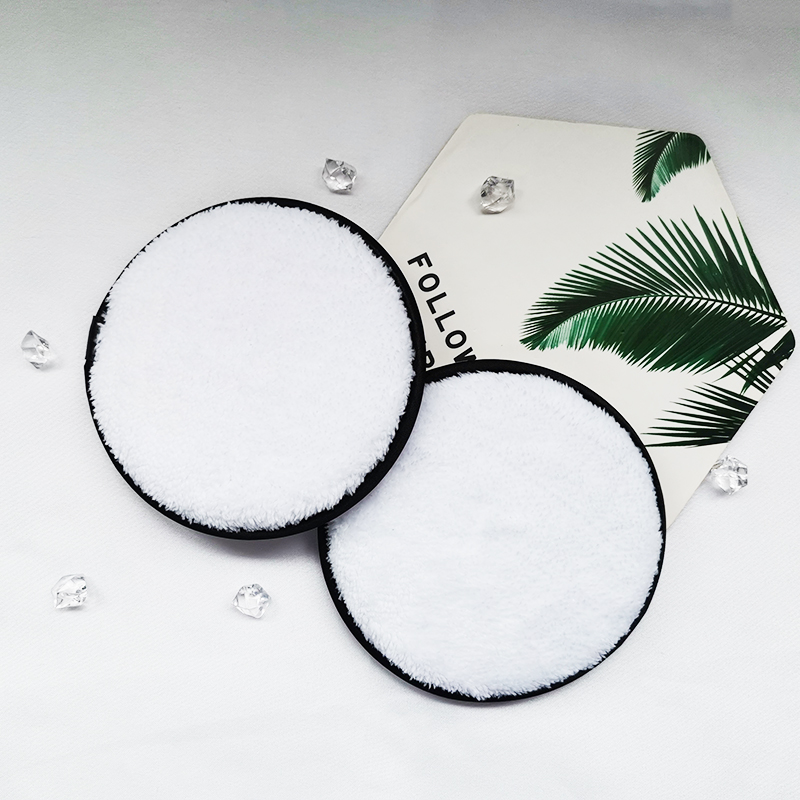 Reusable Round Shape Facial Cotton Pads Makeup Remover Pads Cleansing Pads