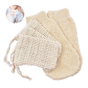 bath gloves factory with customized Color Natural cotton Body bath gloves