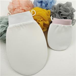 Customized Moroccan Hammam Bath Scrub Glove Mitt Peeling Turkish Silk Exfoliating Mitt