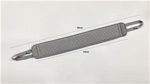 Reusable Body Exfoliating Handmade Strap Back Scrubber Viscose Bath Belt scrub shower Back Washe