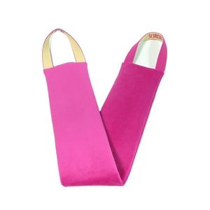 Dual sided self tanning back applicator with handles