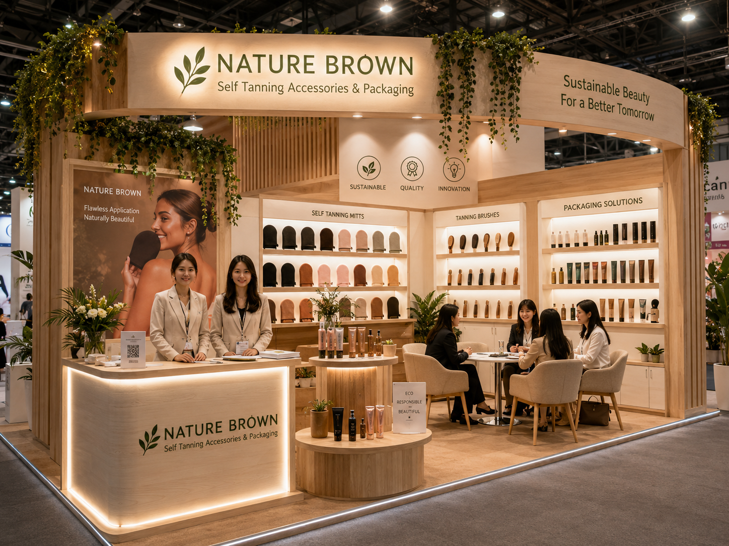 Exhibition Overview – Nature Brown