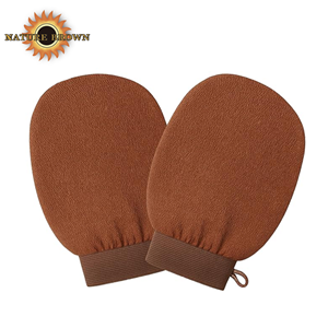 Body Viscose Exfoliating Mitt for Self Tanning Preparation