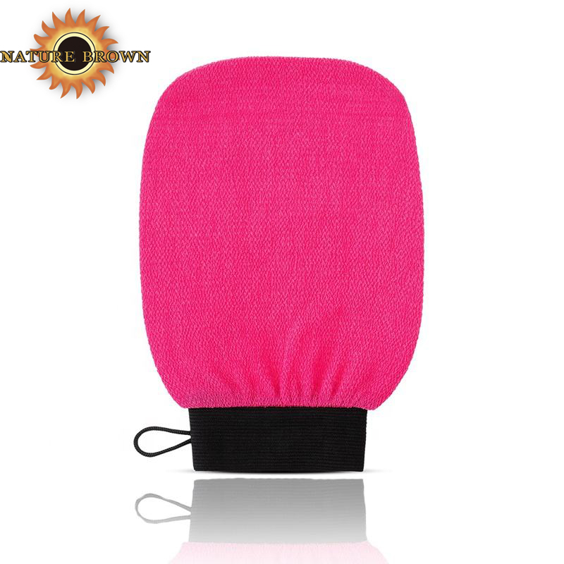 Tan Removal Mitt for Self Tanning Preparation