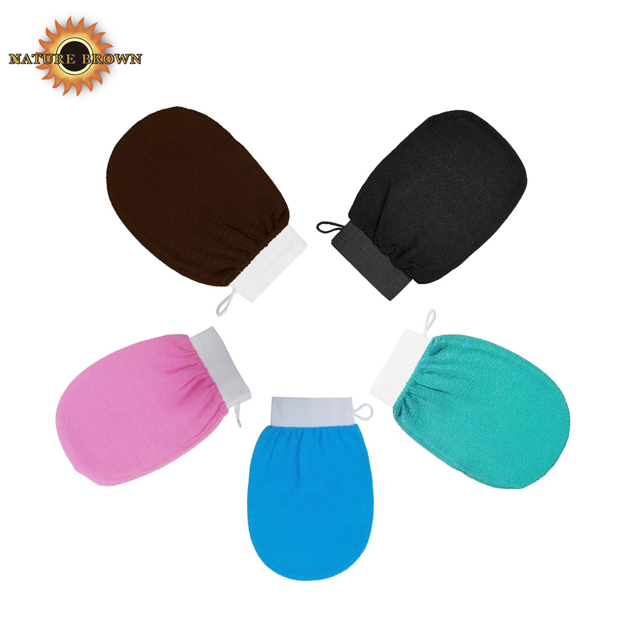 Tan Removal Mitt for Self Tanning Preparation