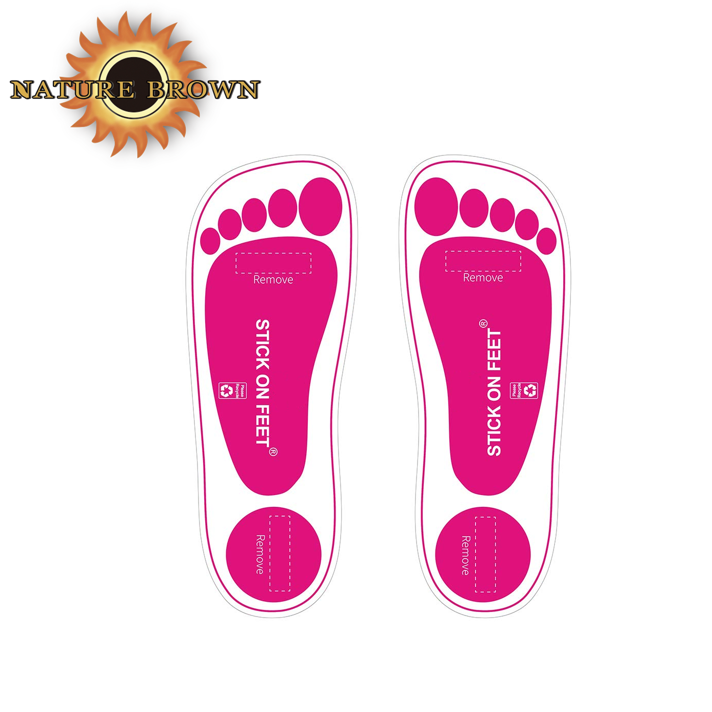 Premium Disposable Sticky Feet for Spray Tanning | Self Tanning Salon Accessories