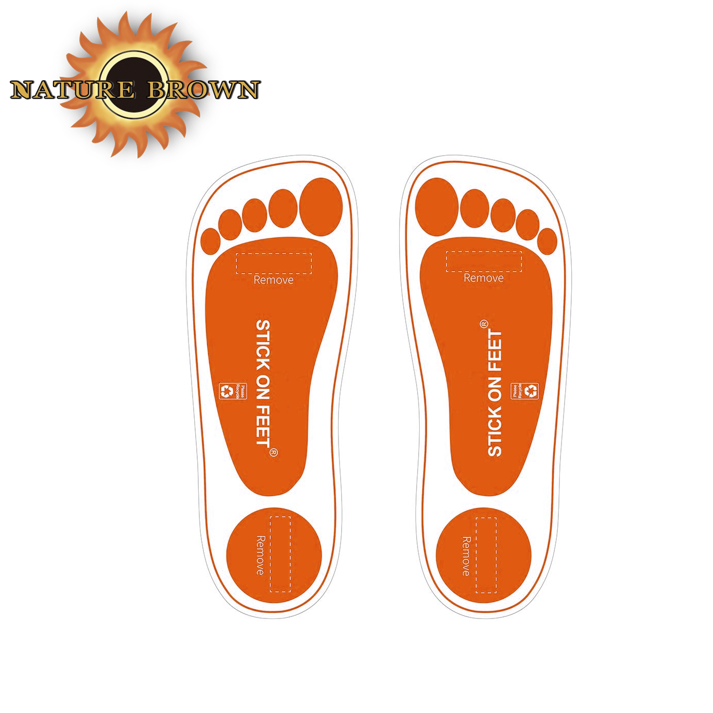OEM Disposable Sticky Feet for Spray Tanning