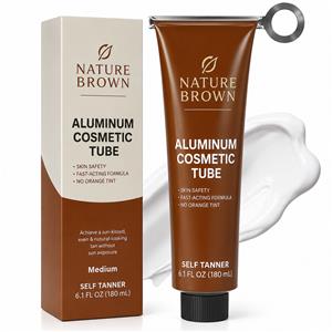 Aluminum Cosmetic Tube Manufacturer | OEM Self Tanning Packaging