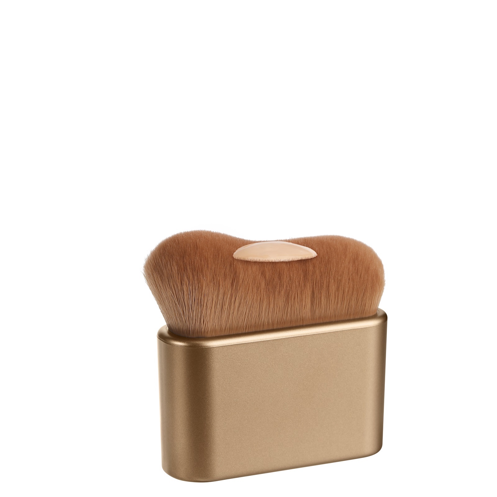 Self tanning brush applicator kabuki soft