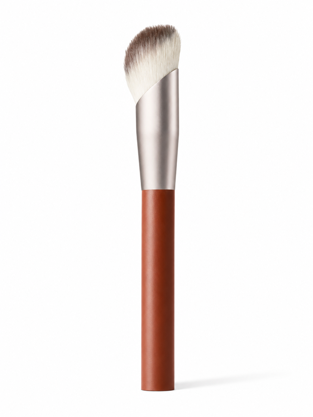 Oem wholesale angled synthetic makeup blusher brushes