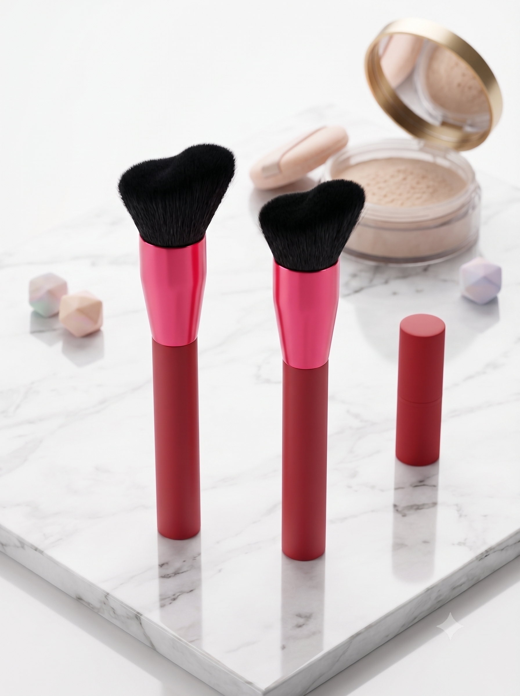 Professional Contour Brush – Angled Synthetic Makeup Brush for Cream, Powder & Liquid Contour