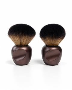 Dense kabuki brush for makeup for loose powder