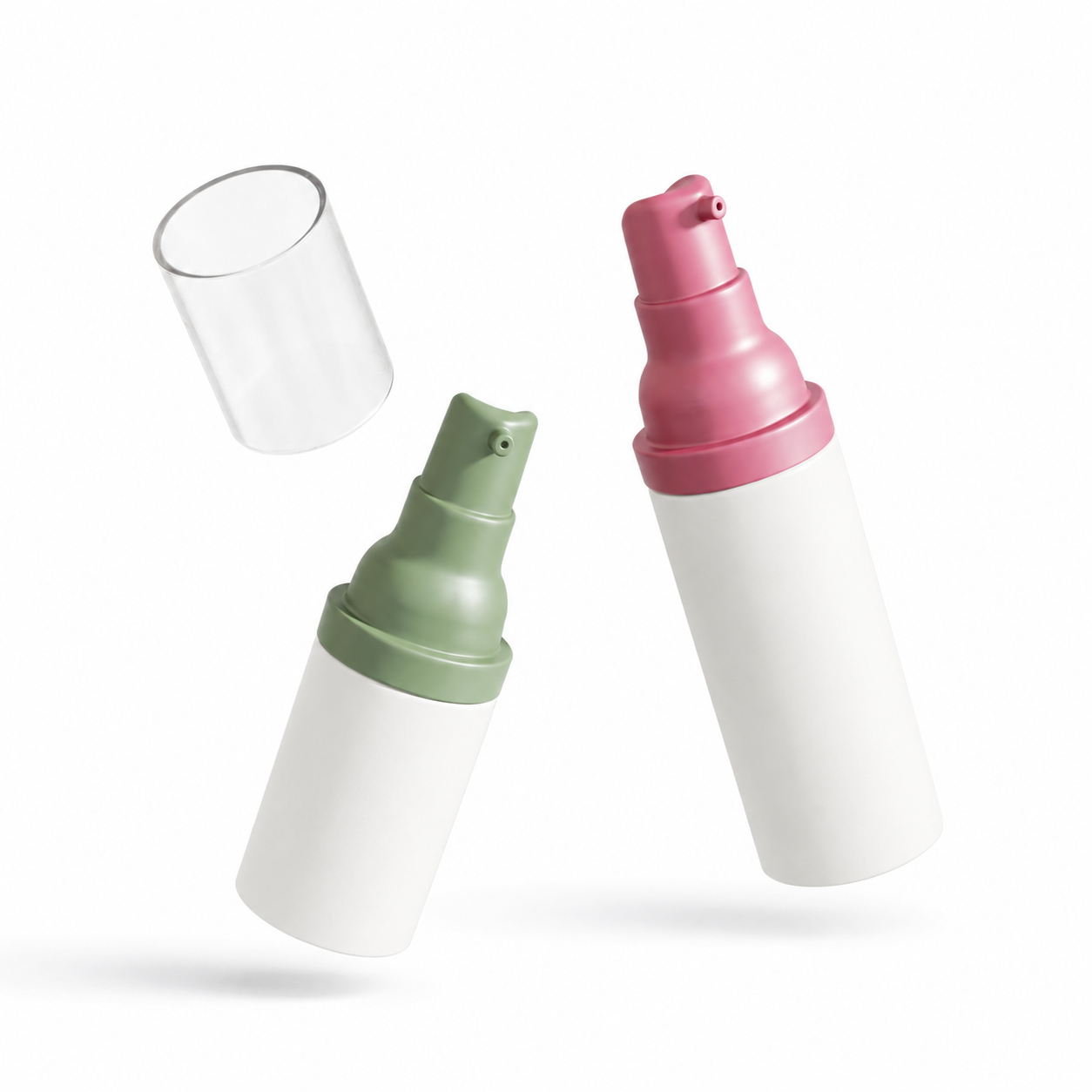Refillable Airless Pump Bottle for Skincare & Beauty Packaging