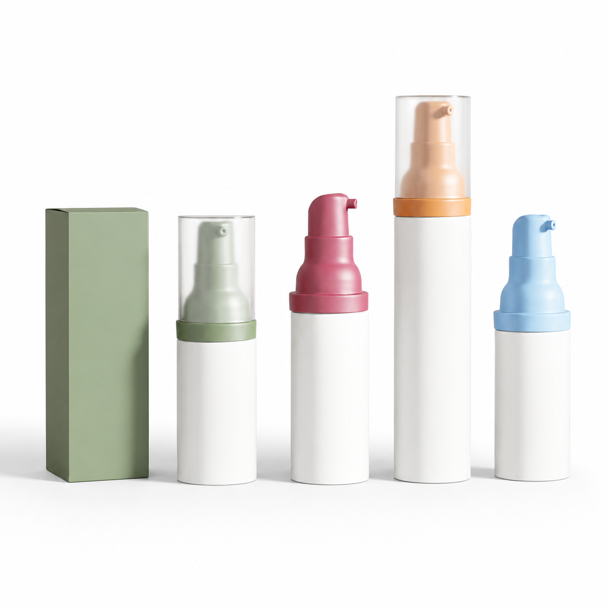 Refillable Airless Pump Bottle for Skincare & Beauty Packaging