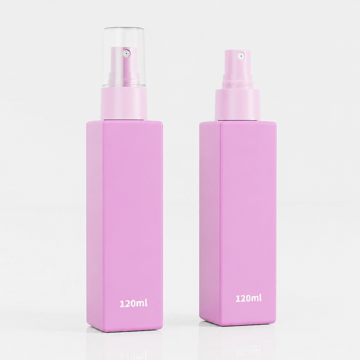New.Square shape spray mist bottles