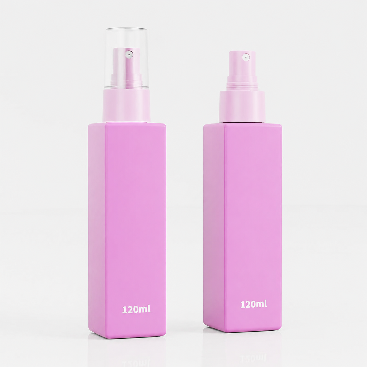 New.Square shape spray mist bottles