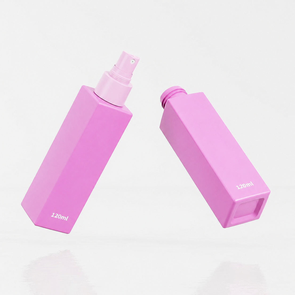 New.Square shape spray mist bottles