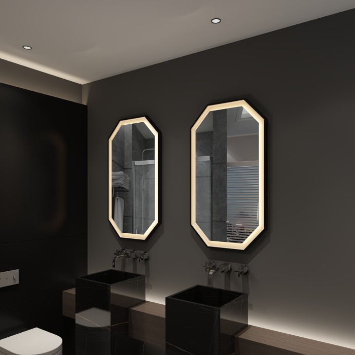 Frameless Wall Mounted LED Backlit Vanity Mirror Factory