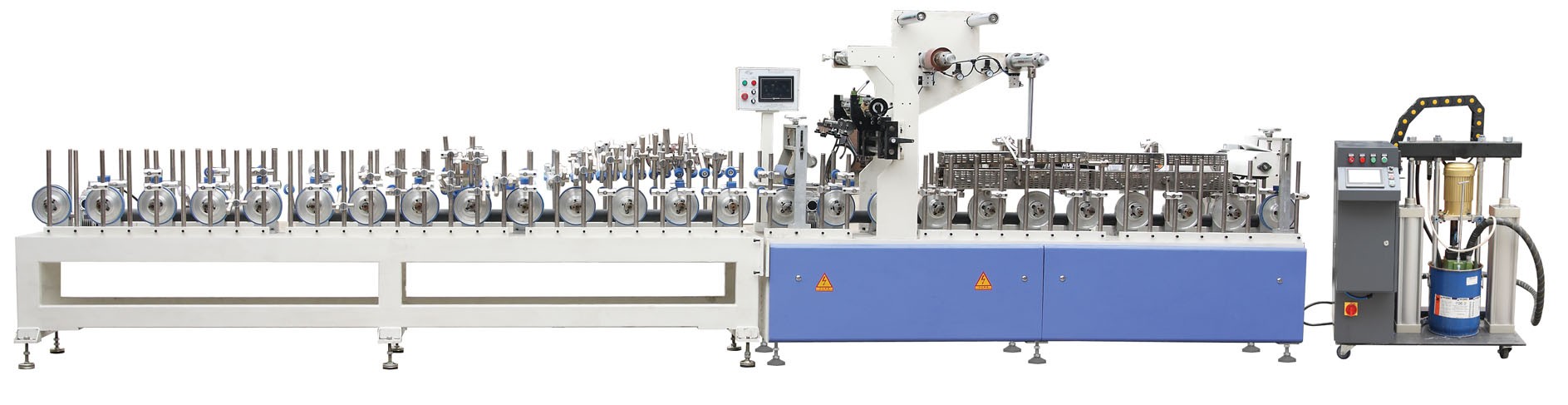 PUR Glue Profile Wrapping Line