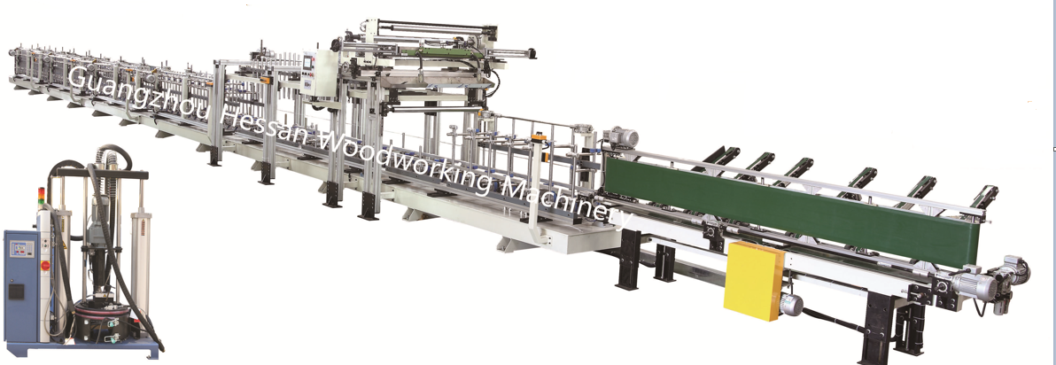 PUR Glue Panel Lamination And Wrapping Machine