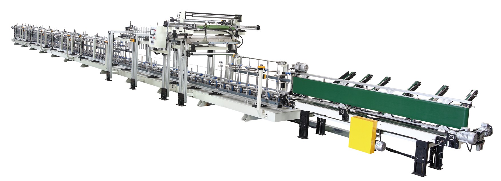 PUR Glue Panel Lamination At Wrapping Machine