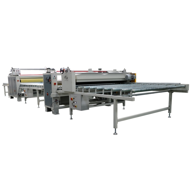 Cold Gule white gule laminating machine pvc lamination line paper laminating machine