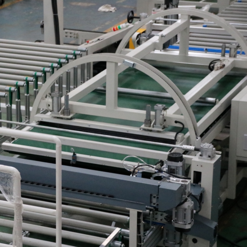 PUR HOT Melt Glue Automatic Flat Laminating Line Production