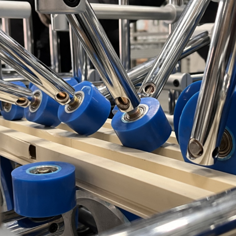 pvc profile wrapping machine