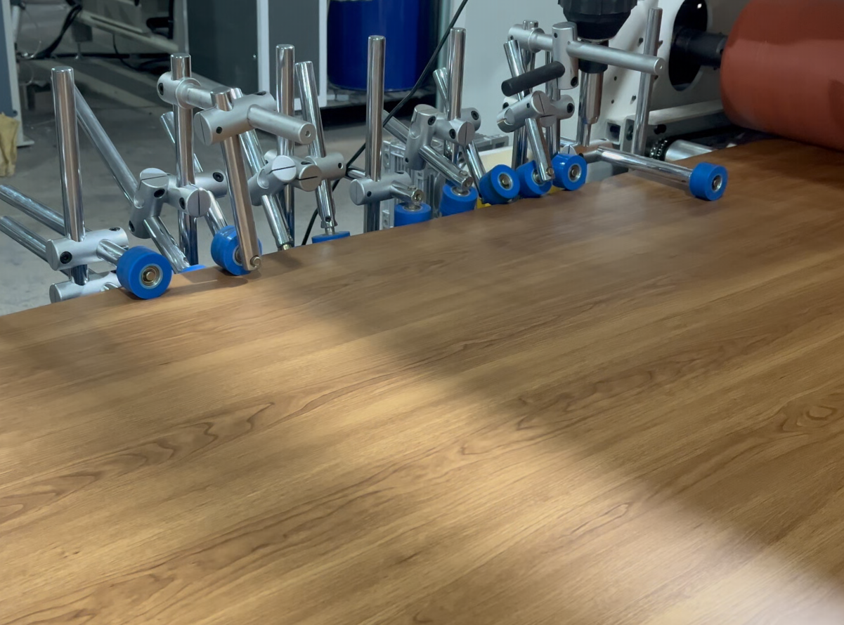 hot glue panel laminating