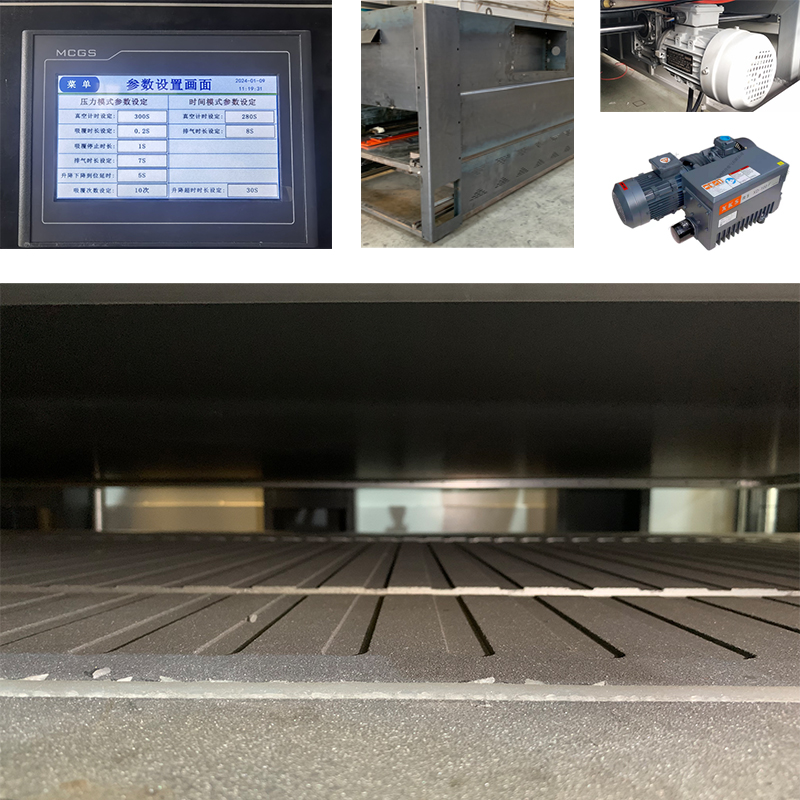PVC film vacuum press machine