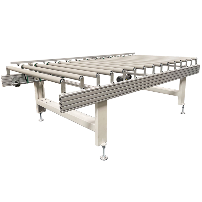 Multi-Industry Powered Conveyor Roller Table – Custom Lengths & Rubber-Coated Rollers