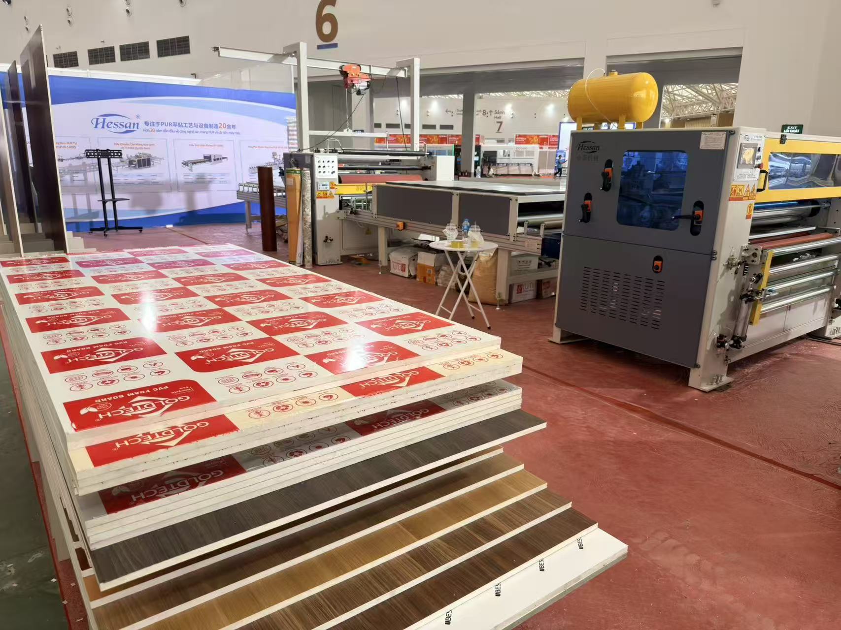 Pur laminating machine