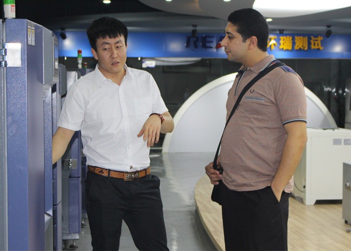 Customers from Egypt visited Huanrui