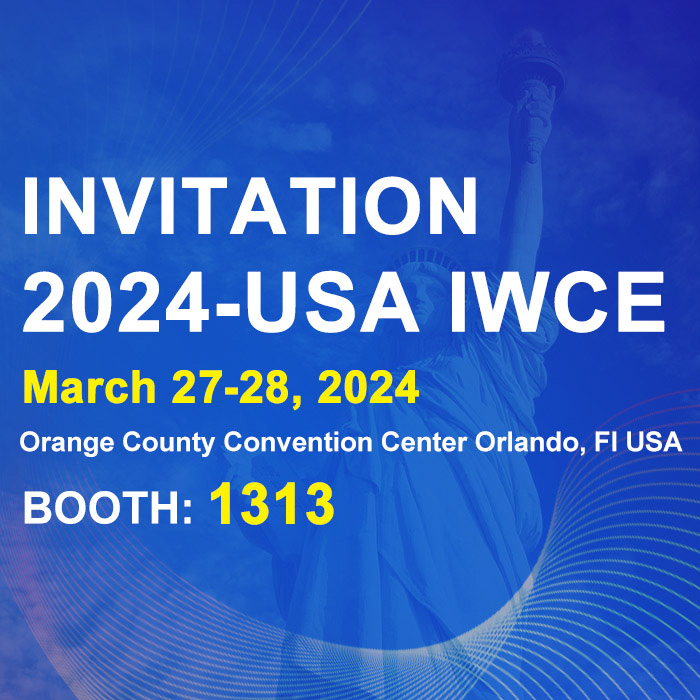 Kenbotong sedang mempamerkan di Pusat Konvensyen Orange County Orlando, Fl (2024 USA IWCE)