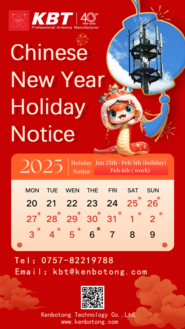 2025 Chinese New year holiday notice